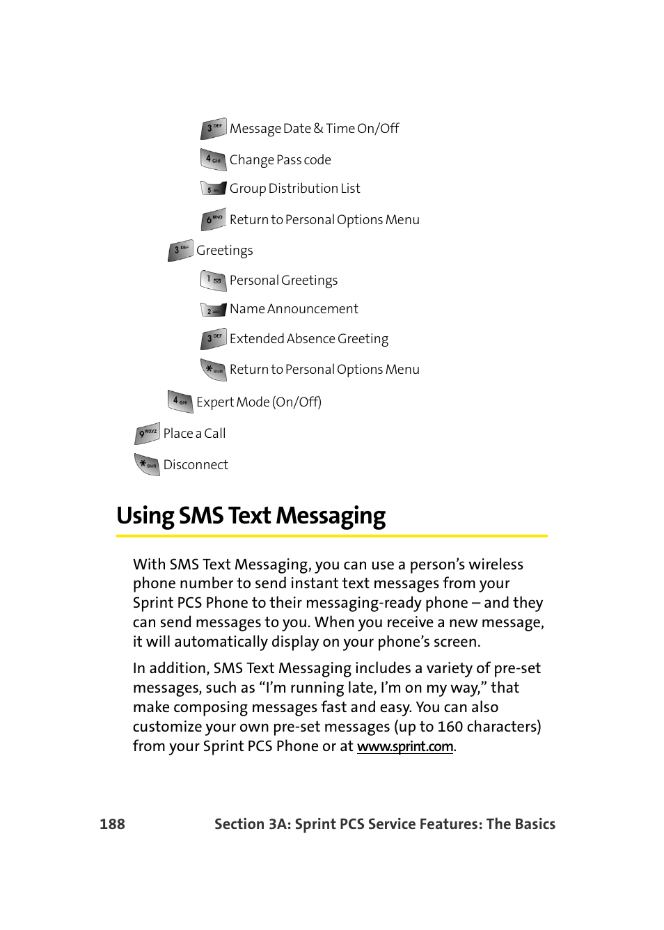 Using sms text messaging | Samsung MM-A940 User Manual | Page 214 / 287