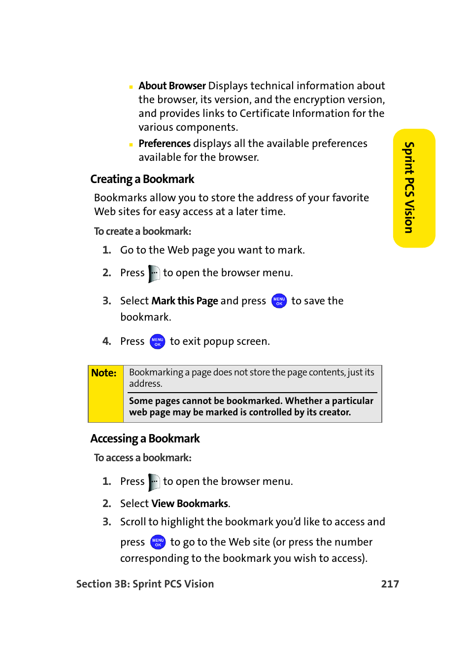 Spr in t pcs v ision | Samsung MM-A940 User Manual | Page 243 / 287