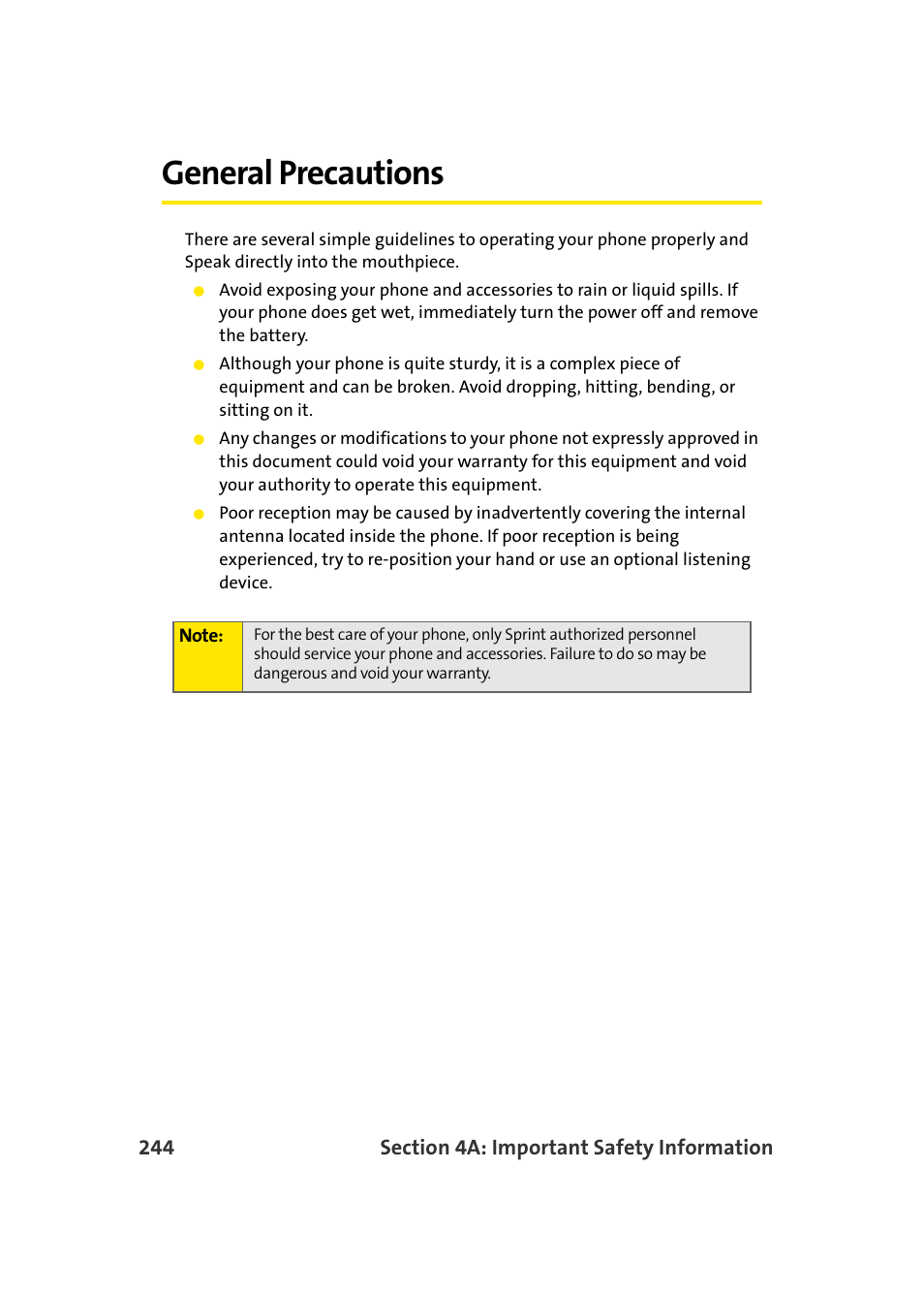 General precautions | Samsung MM-A940 User Manual | Page 270 / 287