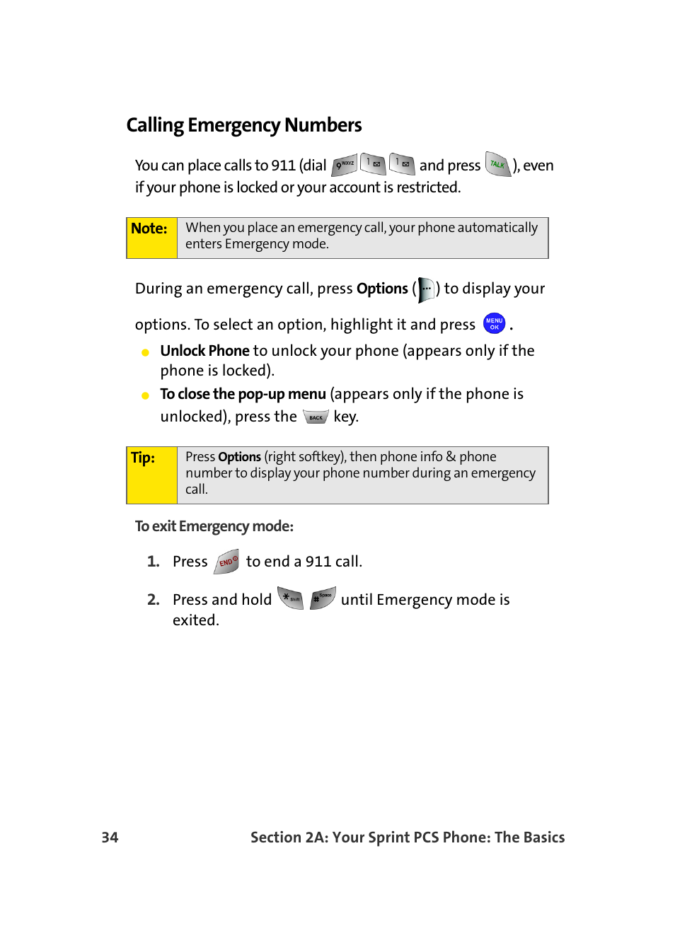 Calling emergency numbers | Samsung MM-A940 User Manual | Page 60 / 287