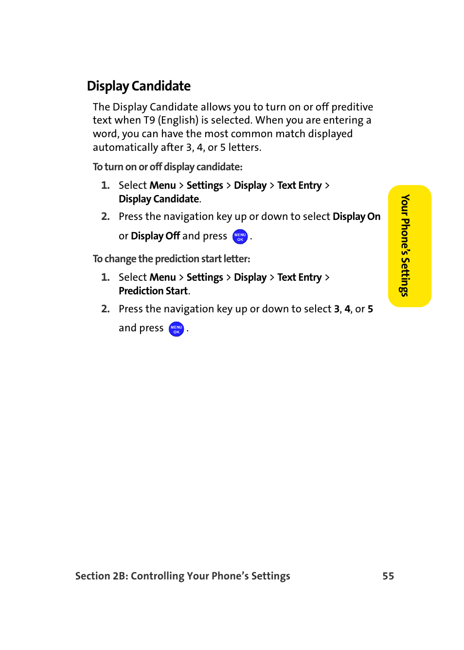 Display candidate | Samsung MM-A940 User Manual | Page 81 / 287