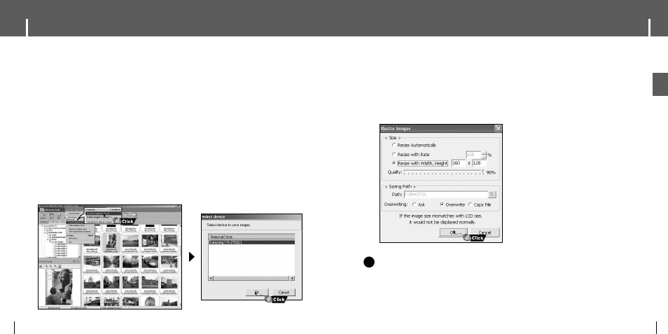 Sending images, Using multimedia studio, Isending images 1 | Samsung YH-J70 User Manual | Page 17 / 45