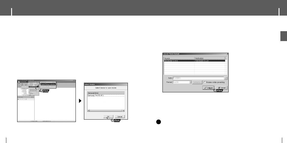 Sending videos, Using multimedia studio, Isending videos 1 | Samsung YH-J70 User Manual | Page 18 / 45