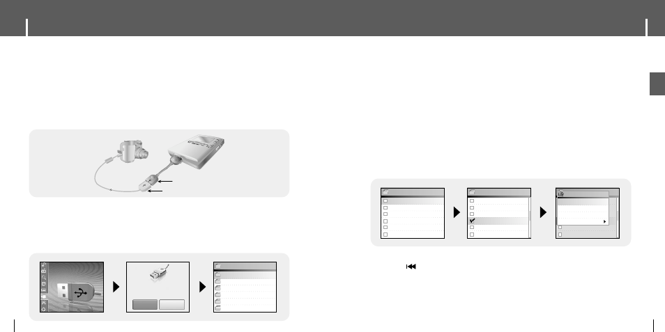 Using usb host, Connecting an external device, Iconnecting an external device | Samsung YH-J70 User Manual | Page 32 / 45