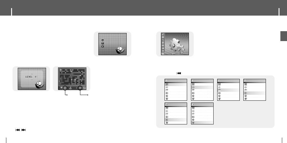 Chips, Setting the advanced functions, Playing games | Ichips 2 | Samsung YH-J70 User Manual | Page 36 / 45