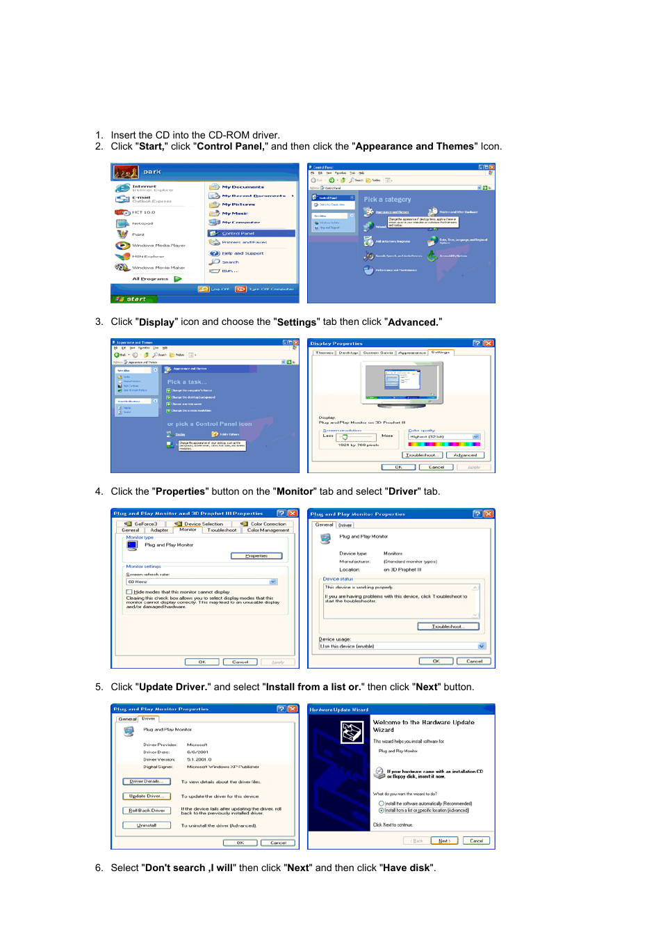 Samsung SyncMaster XL20 User Manual | Page 22 / 76