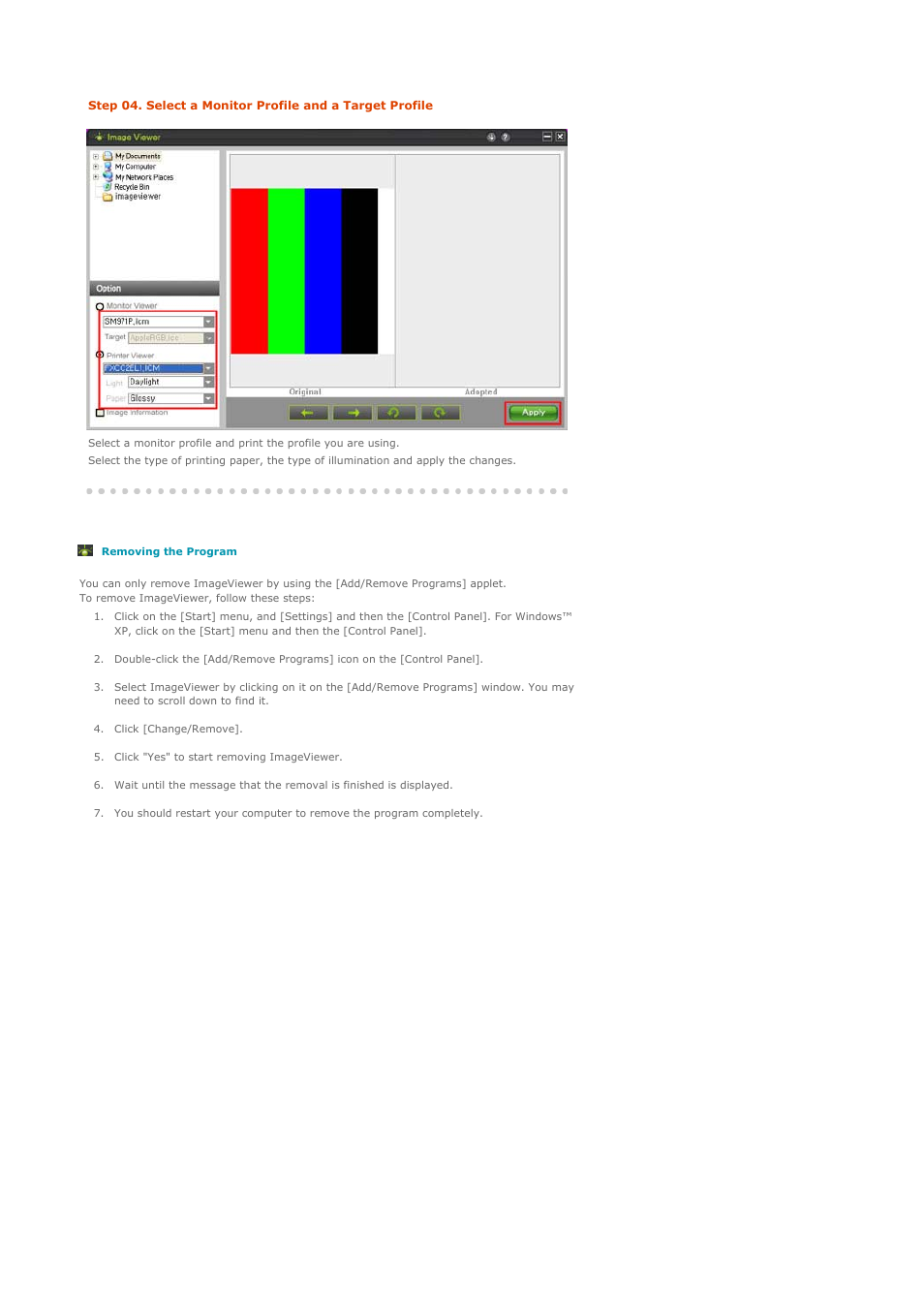 Samsung SyncMaster XL20 User Manual | Page 53 / 76
