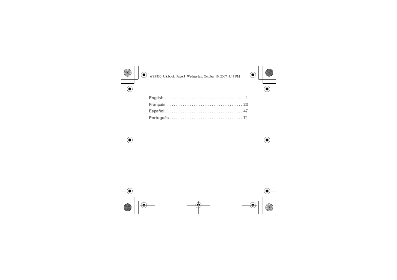 Samsung WEP430 User Manual | Page 3 / 96