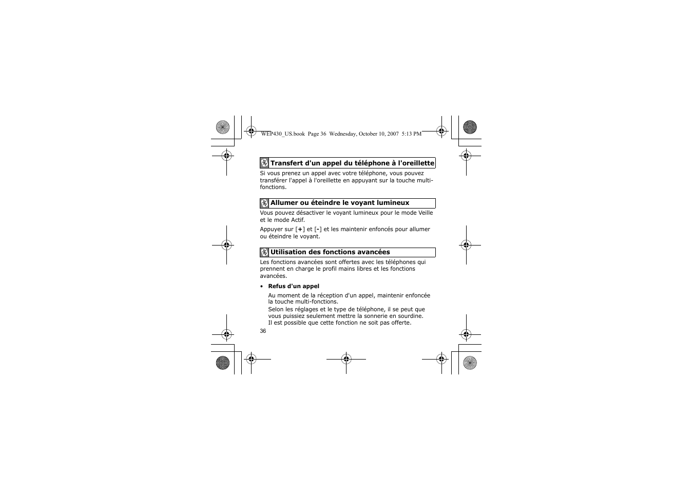 Samsung WEP430 User Manual | Page 39 / 96