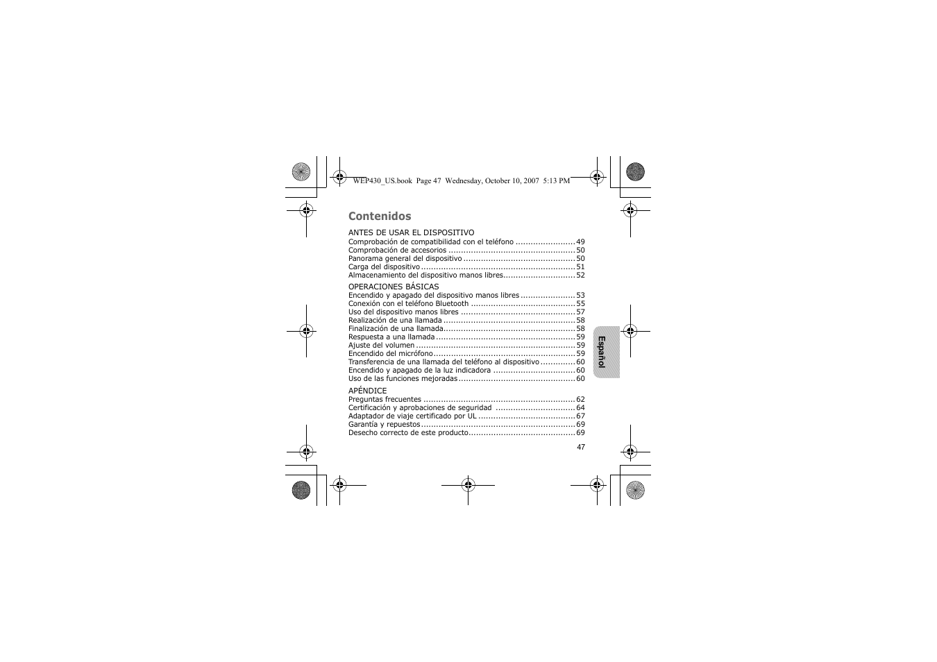 Samsung WEP430 User Manual | Page 50 / 96