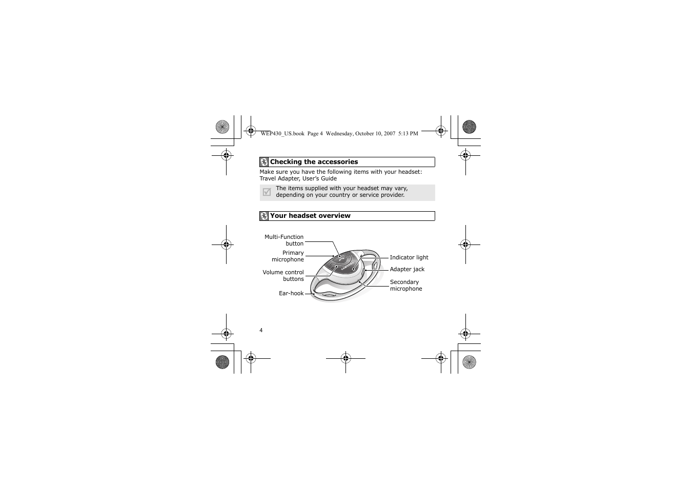 Samsung WEP430 User Manual | Page 7 / 96