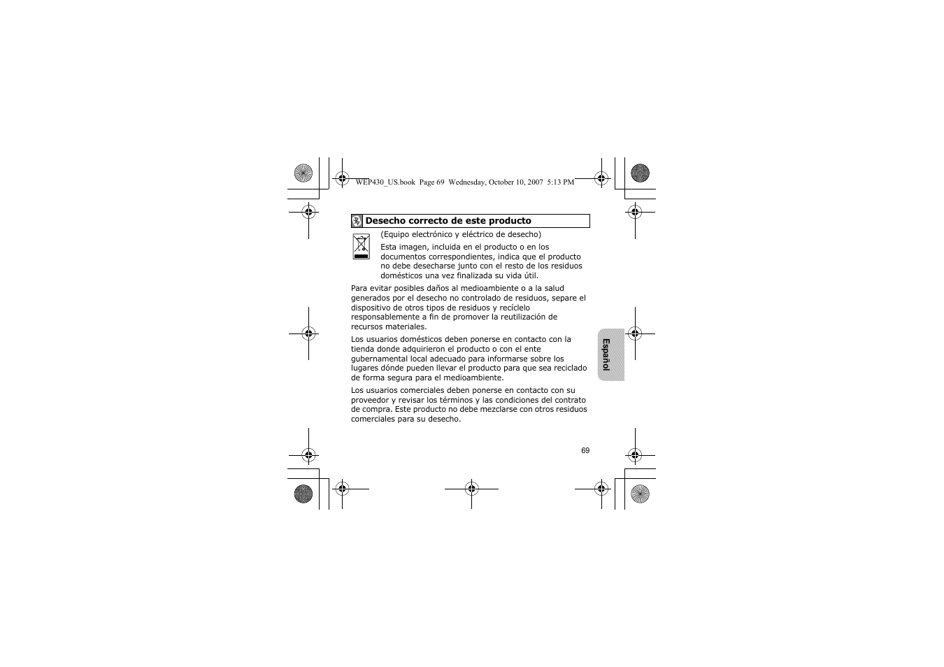 Samsung WEP430 User Manual | Page 72 / 96