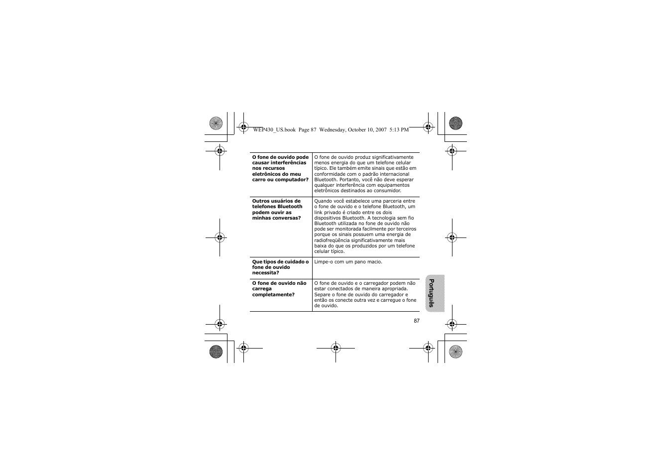 Samsung WEP430 User Manual | Page 90 / 96