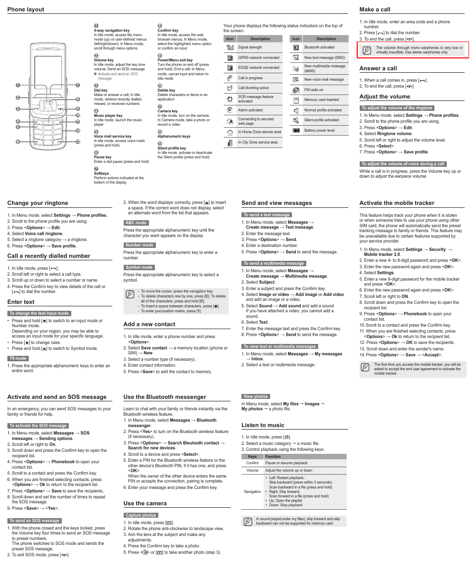 Samsung C3110 User Manual | Page 2 / 2