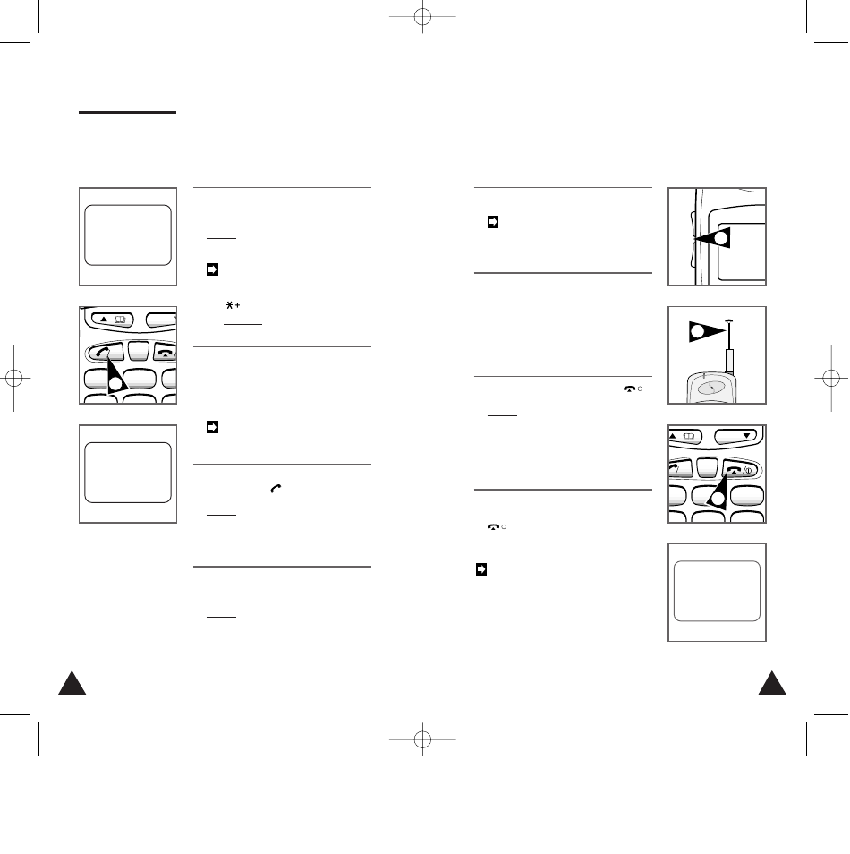 Placing a call | Samsung Digimax 250 User Manual | Page 13 / 41