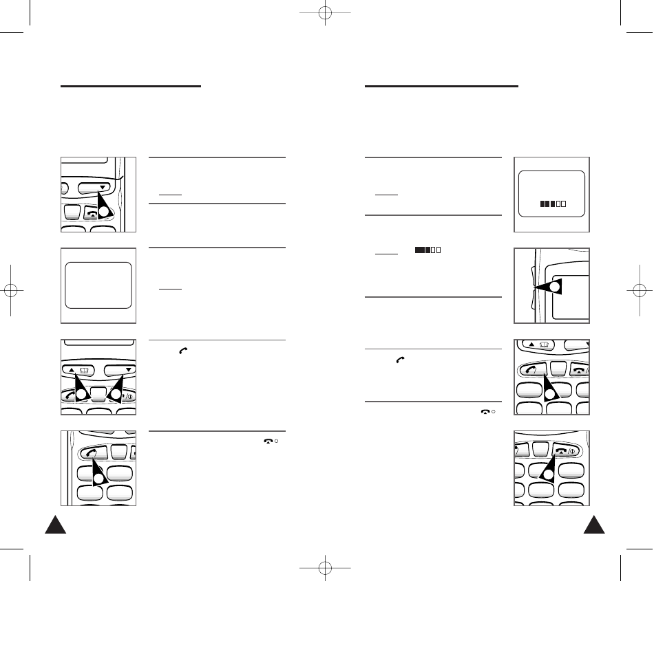 Adjusting the ringing volume, Selecting the ringing tone | Samsung Digimax 250 User Manual | Page 16 / 41
