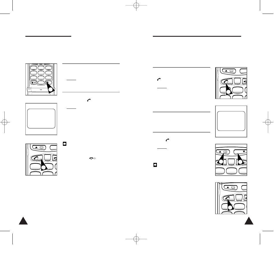 Redialling one of the last ten numbers, Automatic redialling | Samsung Digimax 250 User Manual | Page 18 / 41