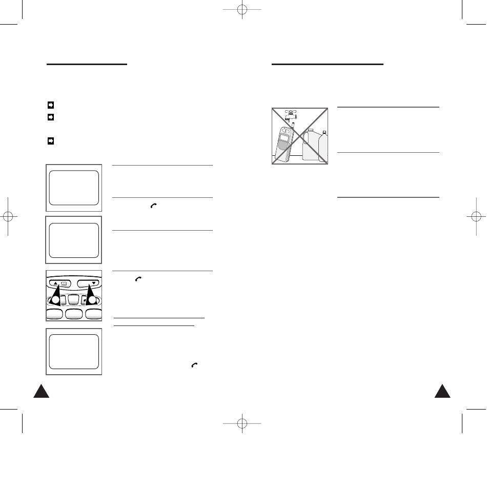 Cleaning your mobile phone, Missed call service | Samsung Digimax 250 User Manual | Page 38 / 41