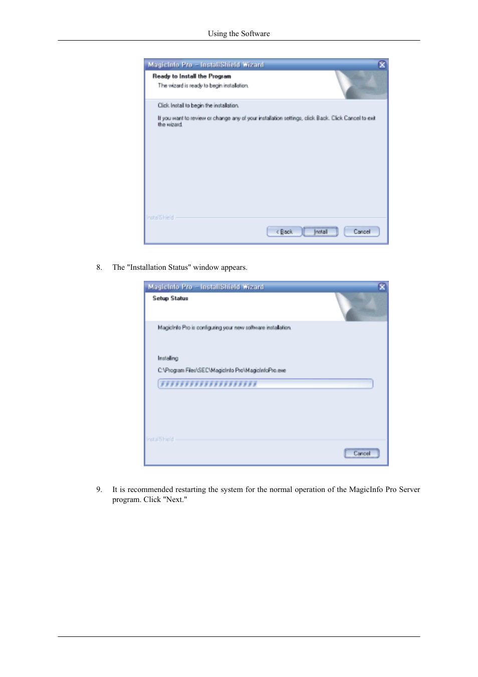 Samsung 400UXN User Manual | Page 50 / 127