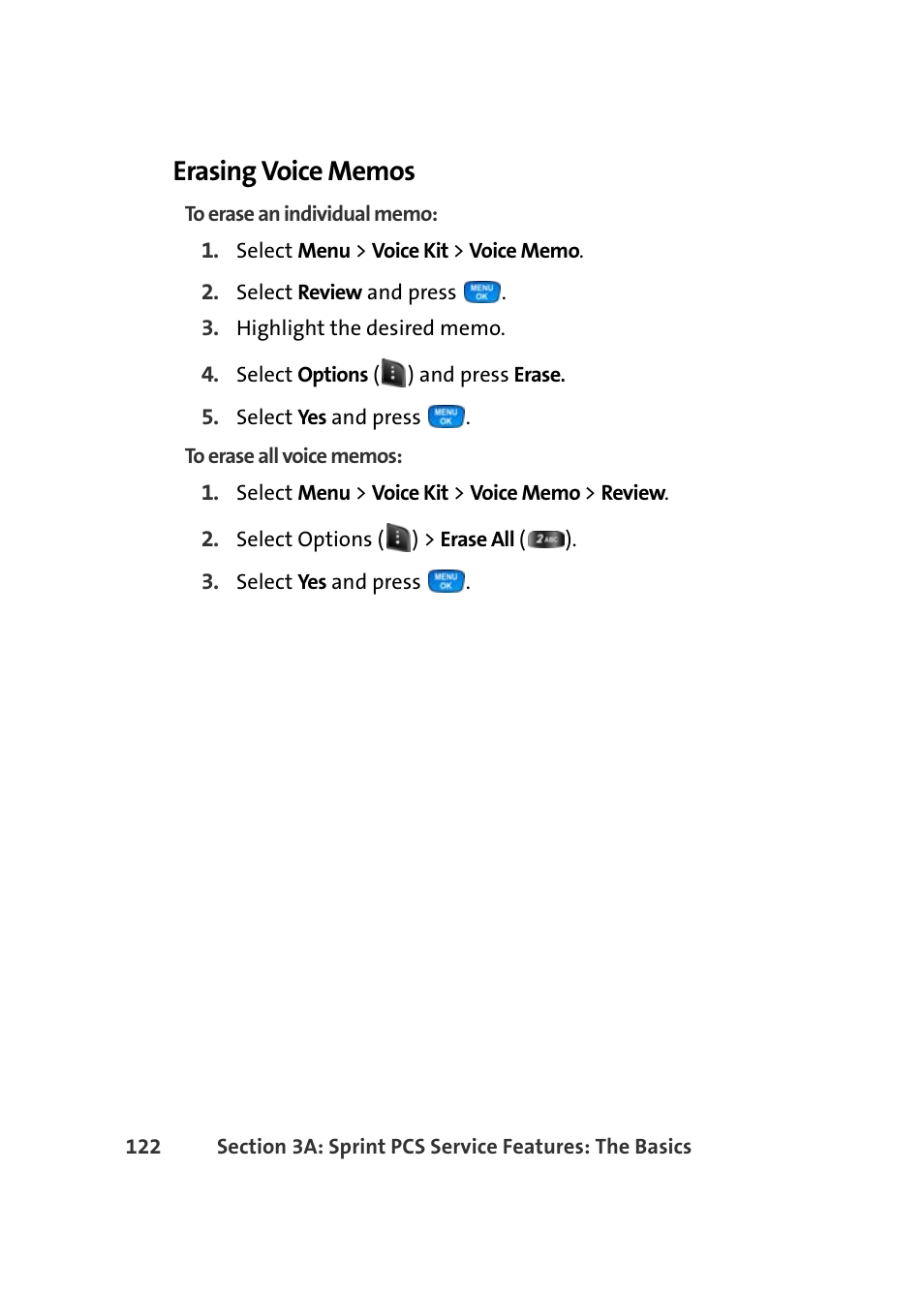 Erasing voice memos | Samsung A420 User Manual | Page 138 / 164