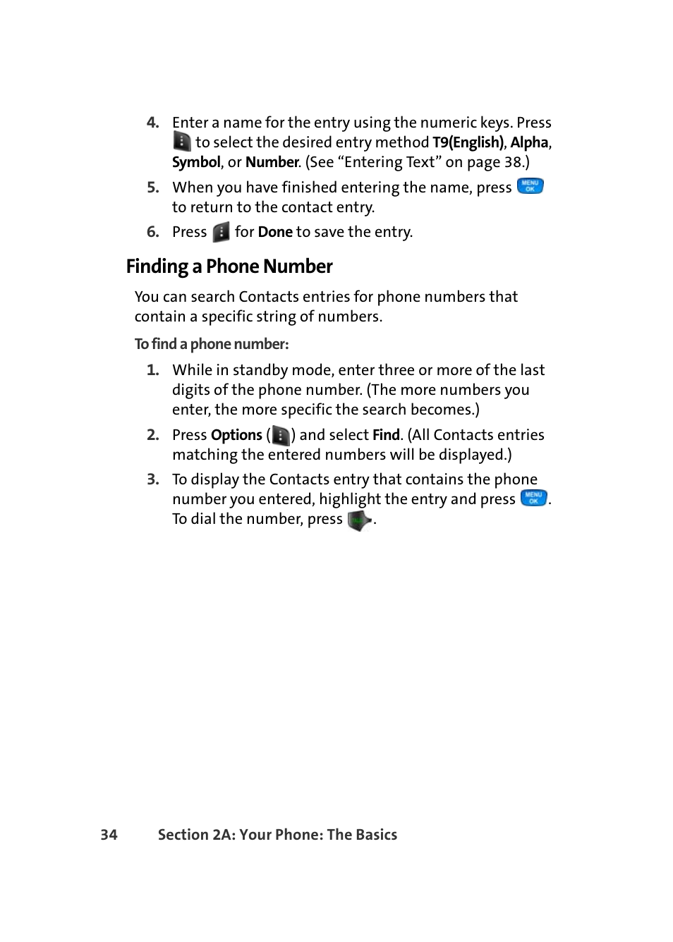 Finding a phone number | Samsung A420 User Manual | Page 50 / 164