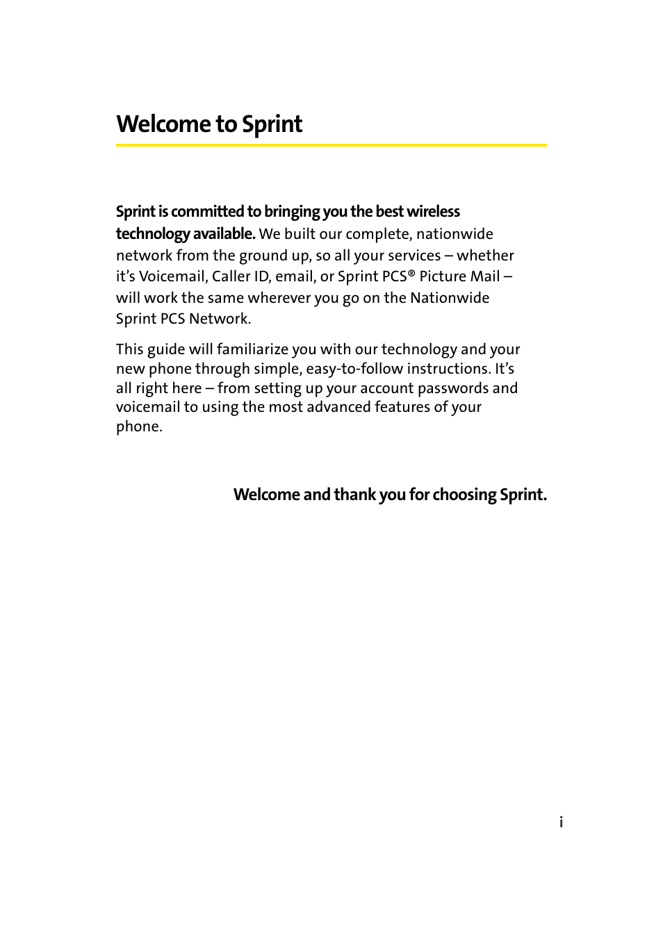 Welcome to sprint | Samsung A420 User Manual | Page 7 / 164