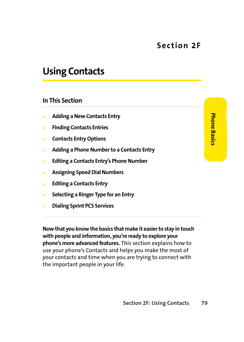 Using contacts, 2f. using contacts | Samsung A420 User Manual | Page 95 / 164