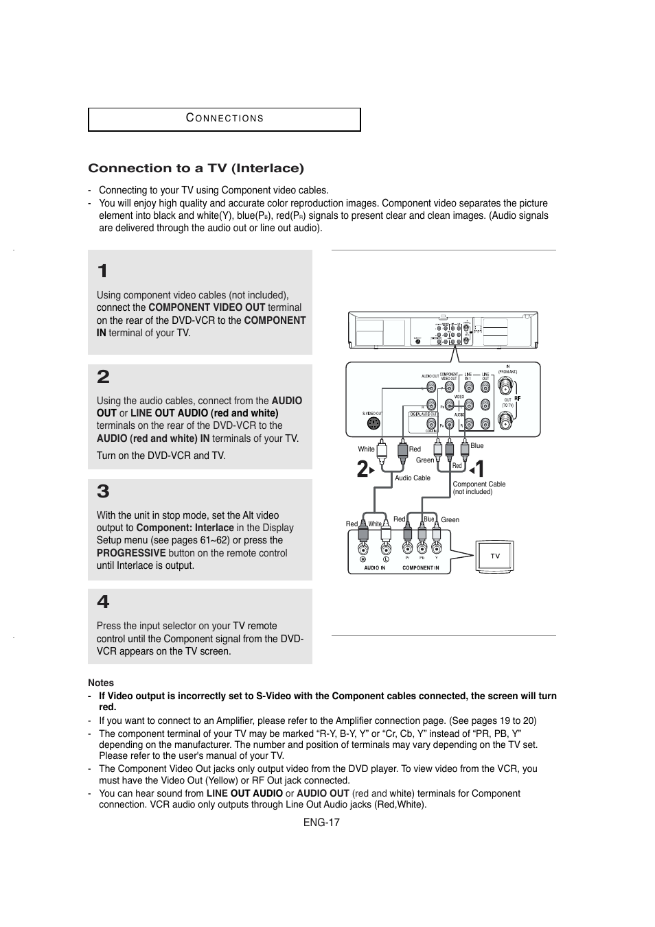 Samsung DVD-V5650 User Manual | Page 17 / 92