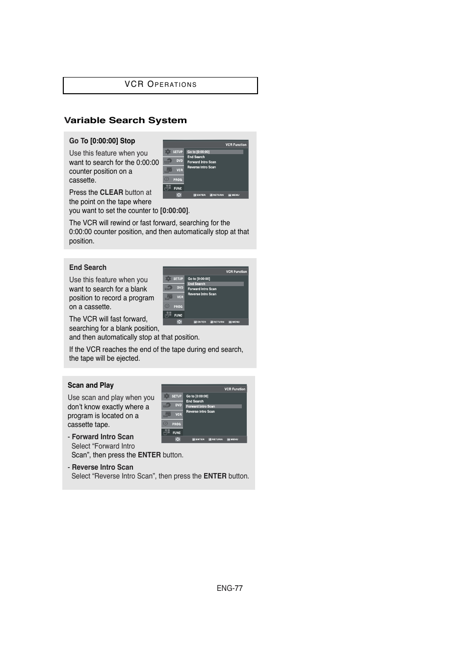Samsung DVD-V5650 User Manual | Page 77 / 92