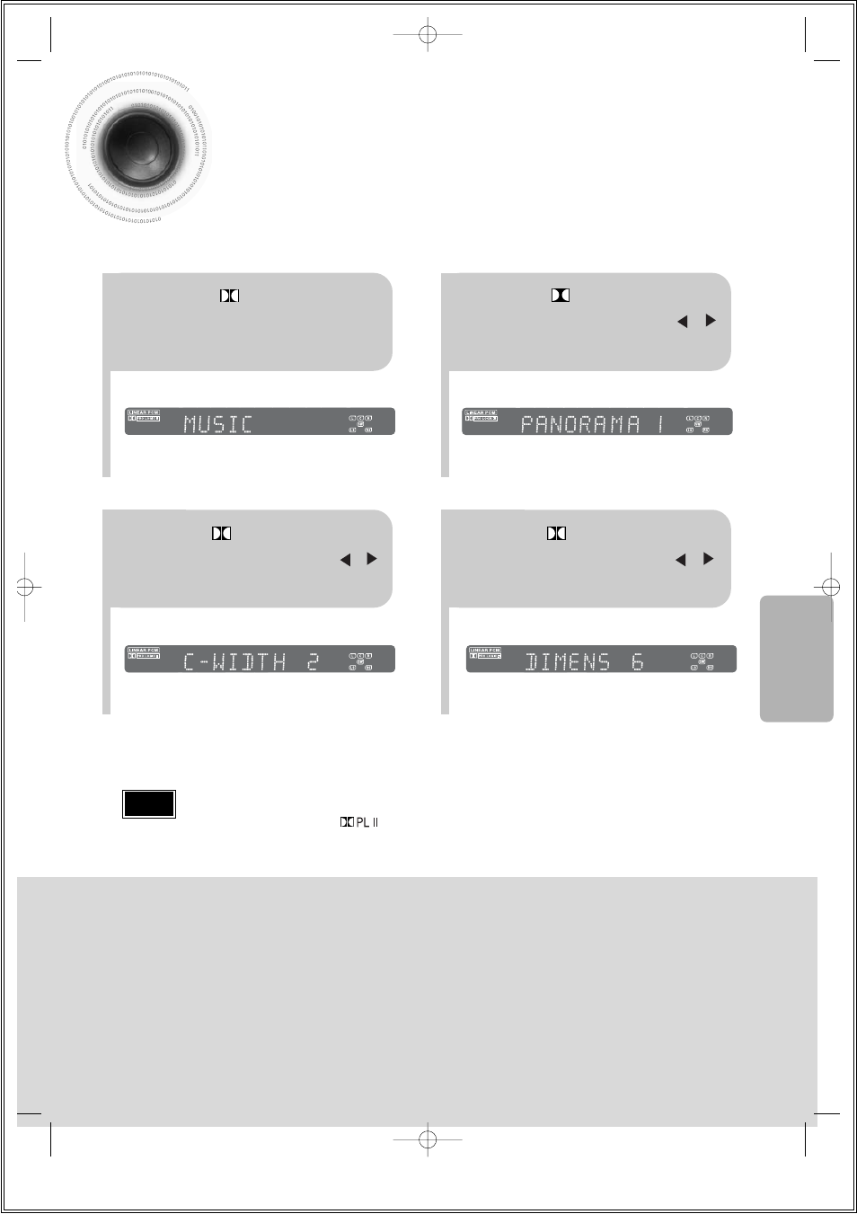 Dolby pro logic ii effect, 62 dolby pro logic ii effect | Samsung HT-DS660T User Manual | Page 63 / 82