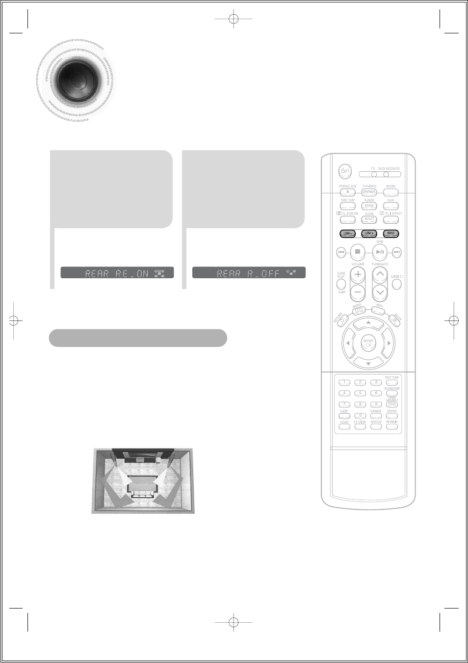 Rear reflecting surround system, 65 rear reflecting surround system | Samsung HT-DS660T User Manual | Page 66 / 82