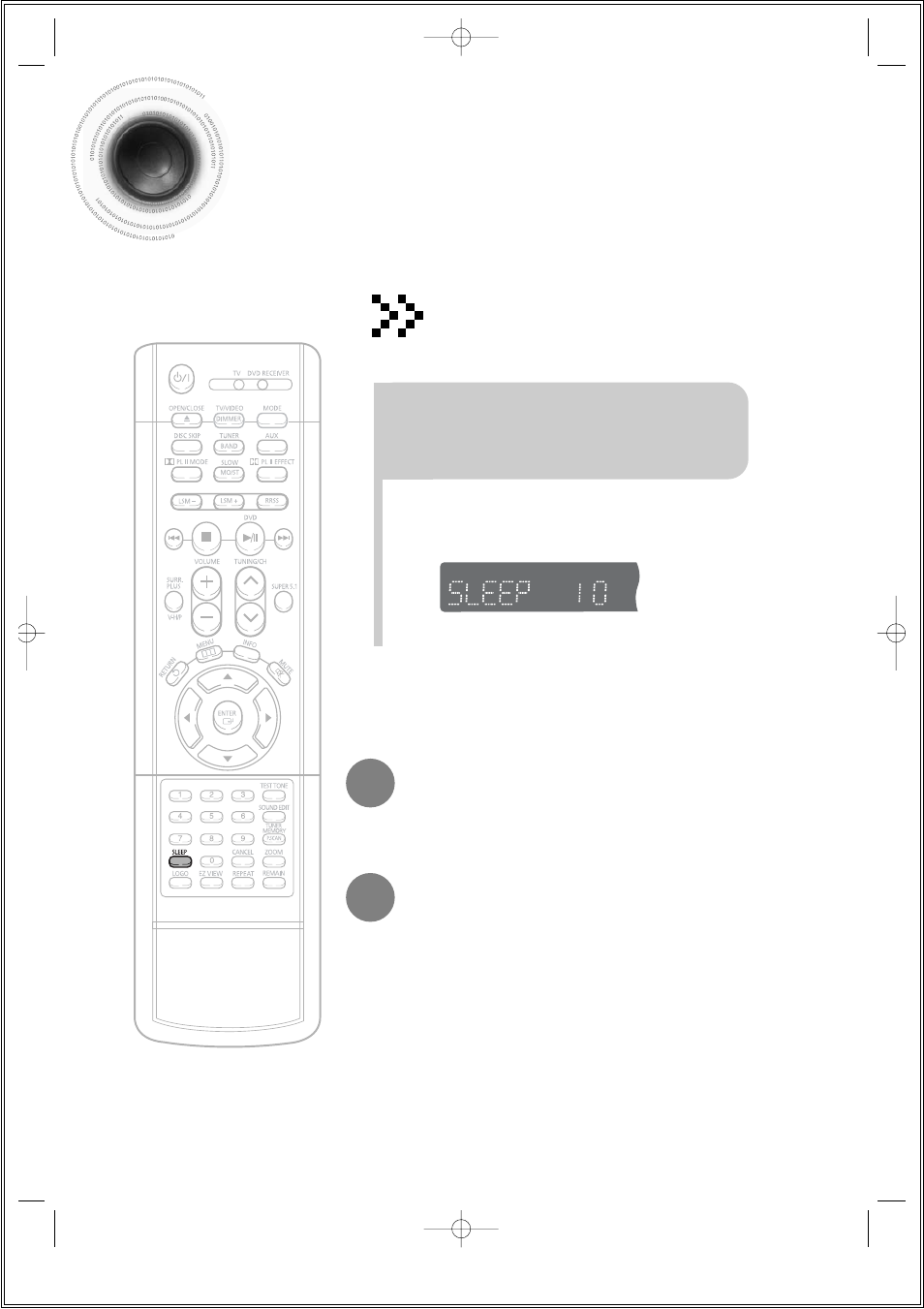 Miscellaneous, Convenient functions, 71 convenient functions | Sleep timer function, Press sleep button | Samsung HT-DS660T User Manual | Page 72 / 82