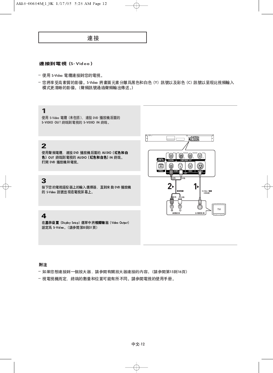 Samsung DVD-P250K User Manual | Page 12 / 120