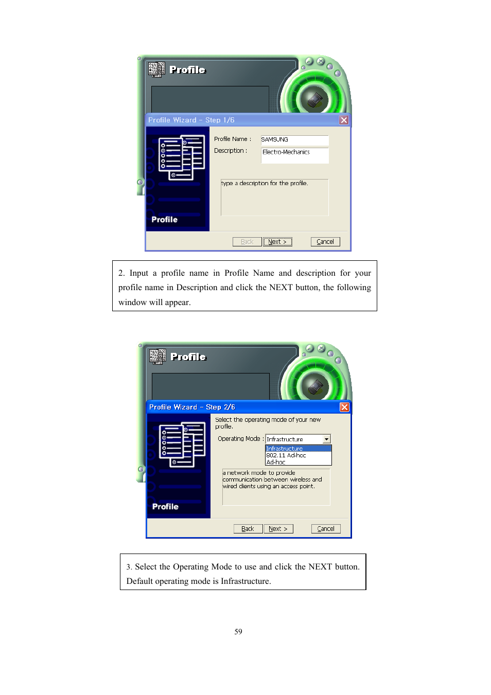 Samsung SWL-2100N User Manual | Page 59 / 75