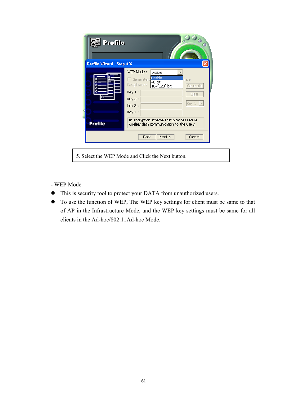 Samsung SWL-2100N User Manual | Page 61 / 75