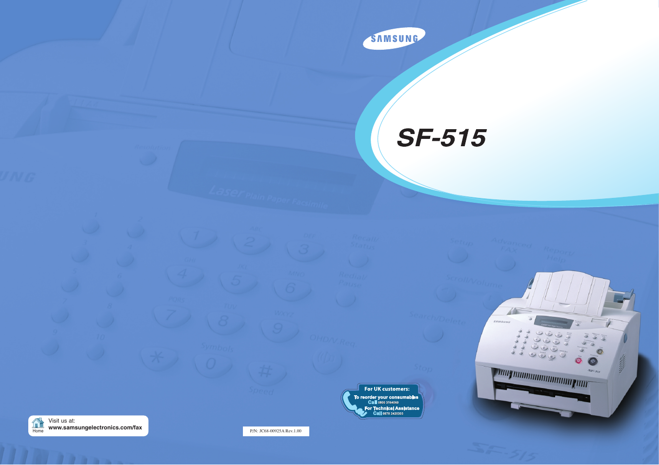 Samsung SF-515 User Manual | 48 pages