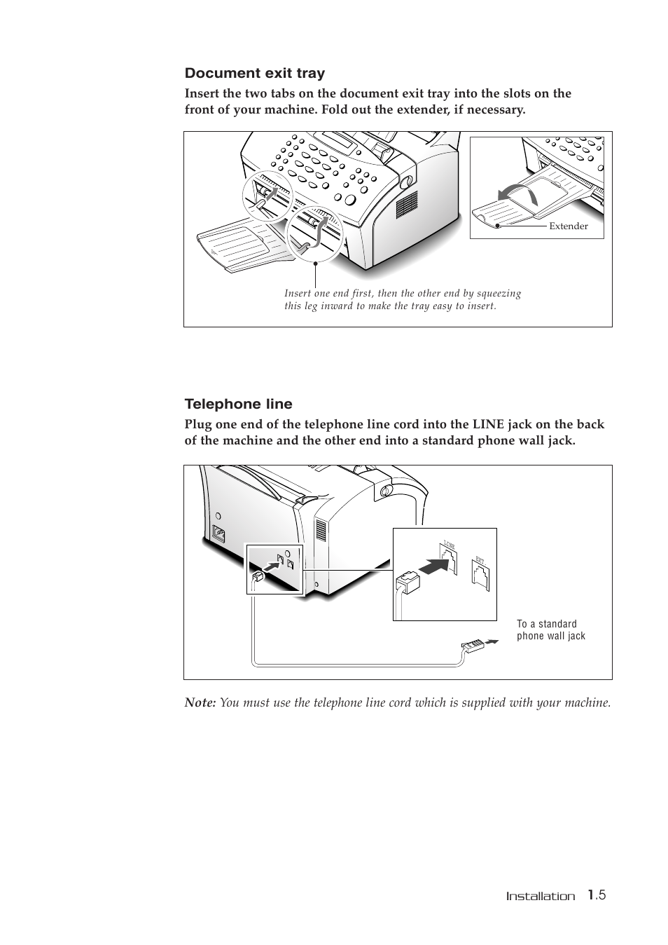 Samsung SF-515 User Manual | Page 14 / 48