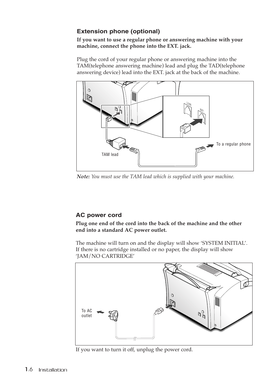 Samsung SF-515 User Manual | Page 15 / 48