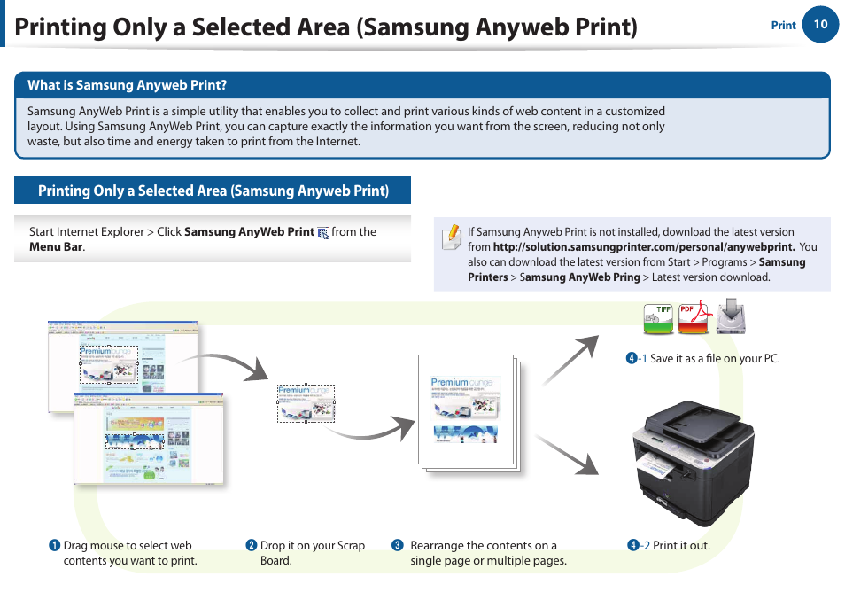 Samsung All in One Printer User Manual | Page 10 / 60