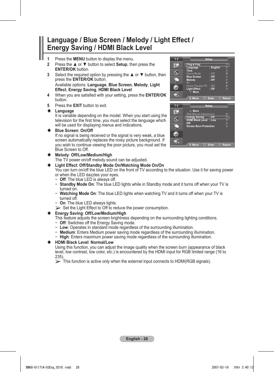 Samsung BN68-01171B-03 User Manual | Page 26 / 65