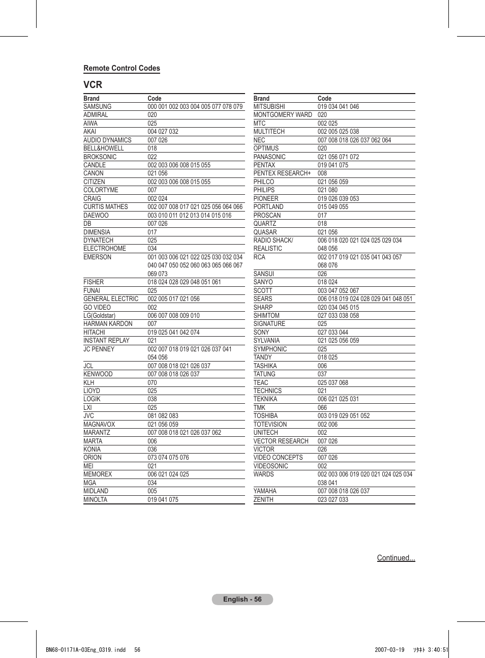 Samsung BN68-01171B-03 User Manual | Page 56 / 65