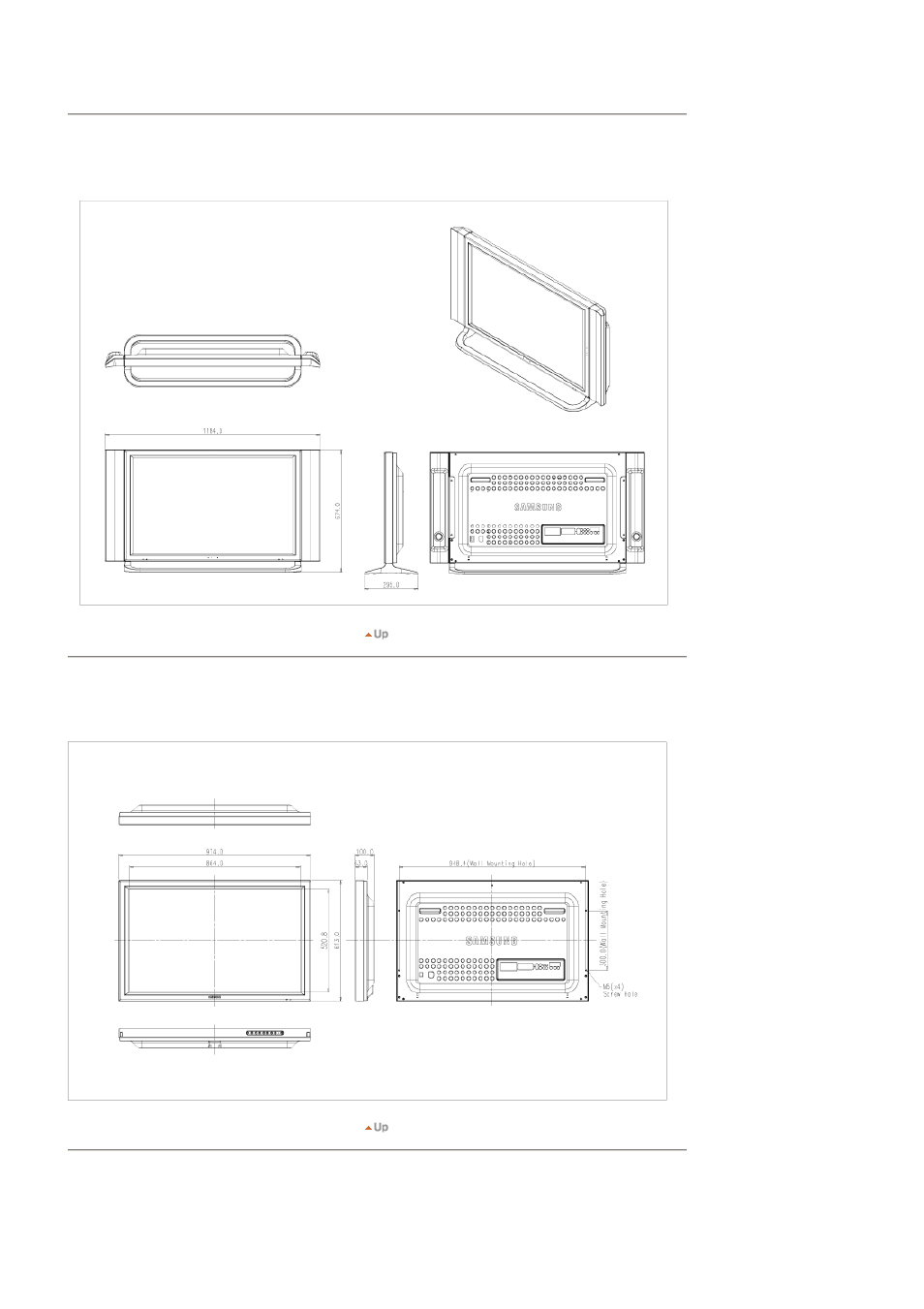 Mechanical lay-out | Samsung 403Tn User Manual | Page 22 / 112