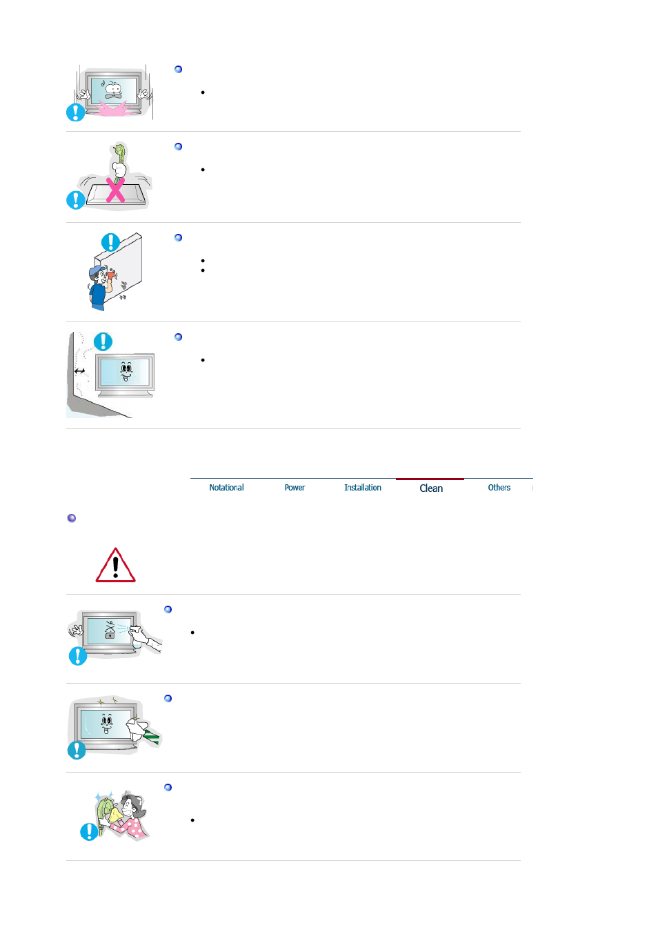 Clean | Samsung 403Tn User Manual | Page 4 / 112