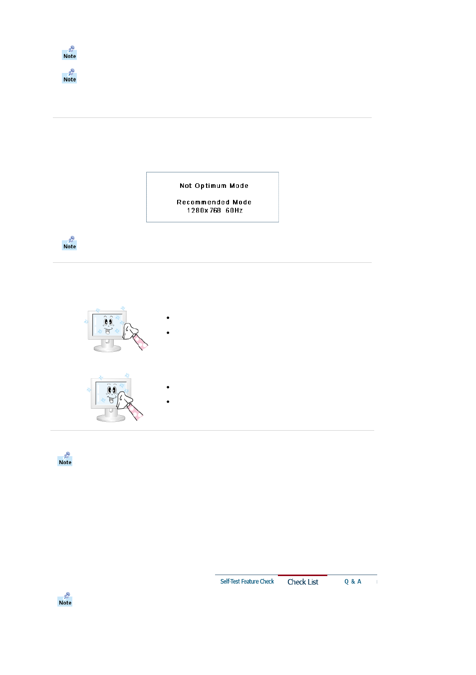 Check list | Samsung 403Tn User Manual | Page 96 / 112
