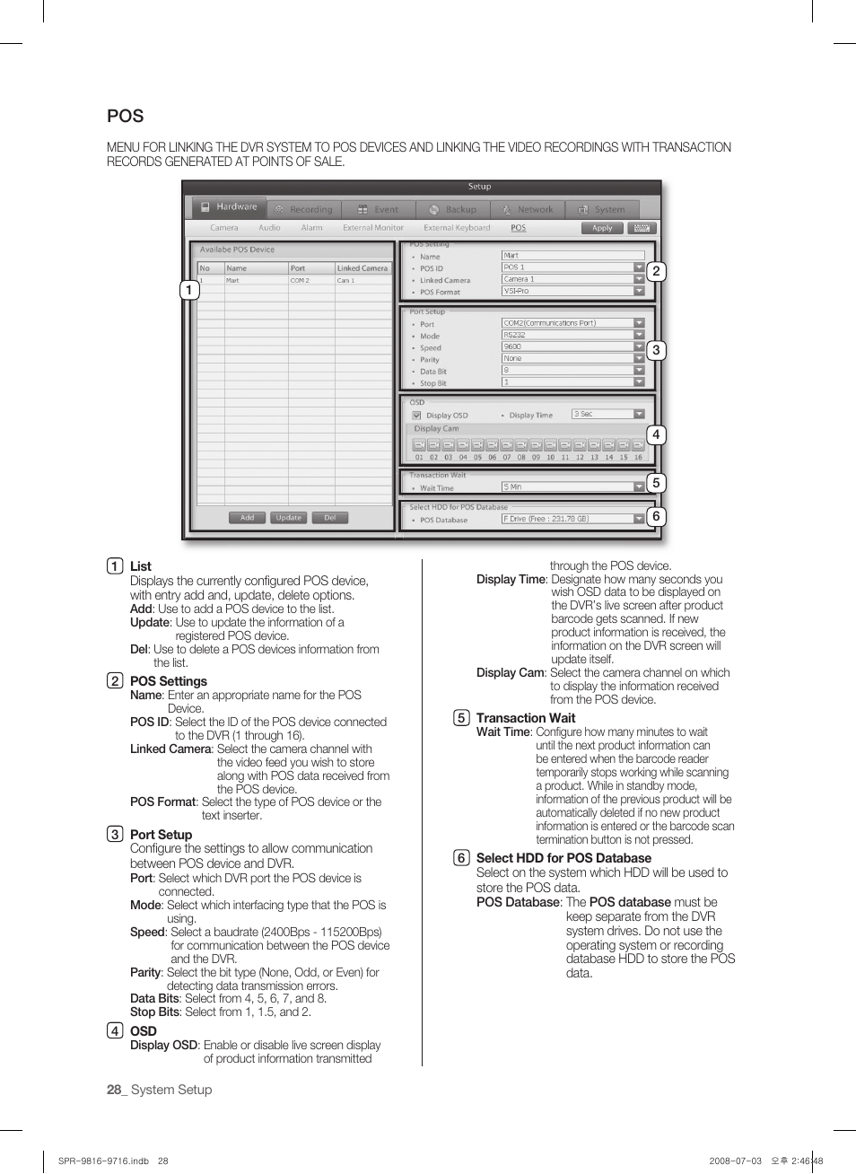 Samsung SHR-9716 User Manual | Page 32 / 97