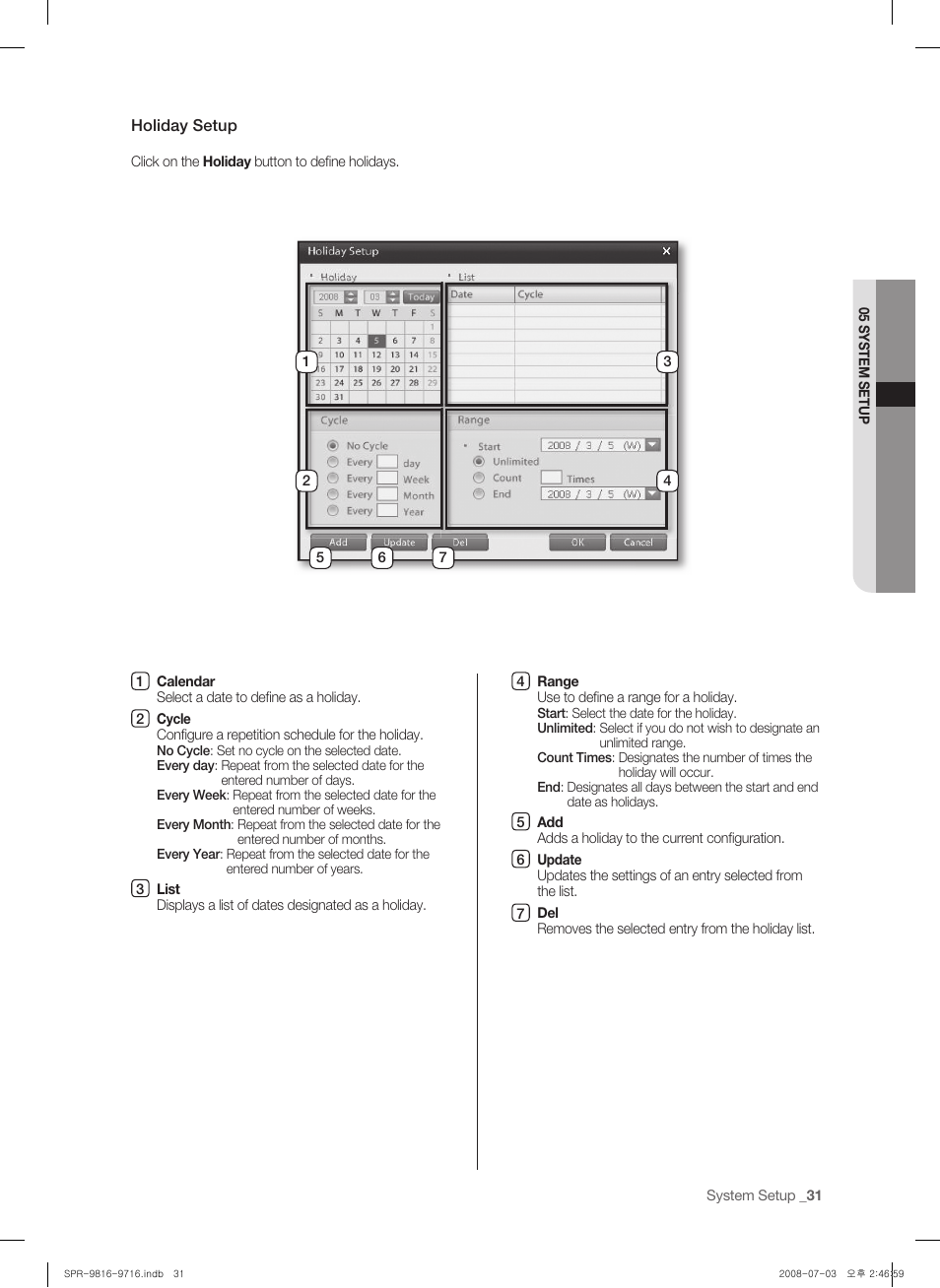Samsung SHR-9716 User Manual | Page 35 / 97