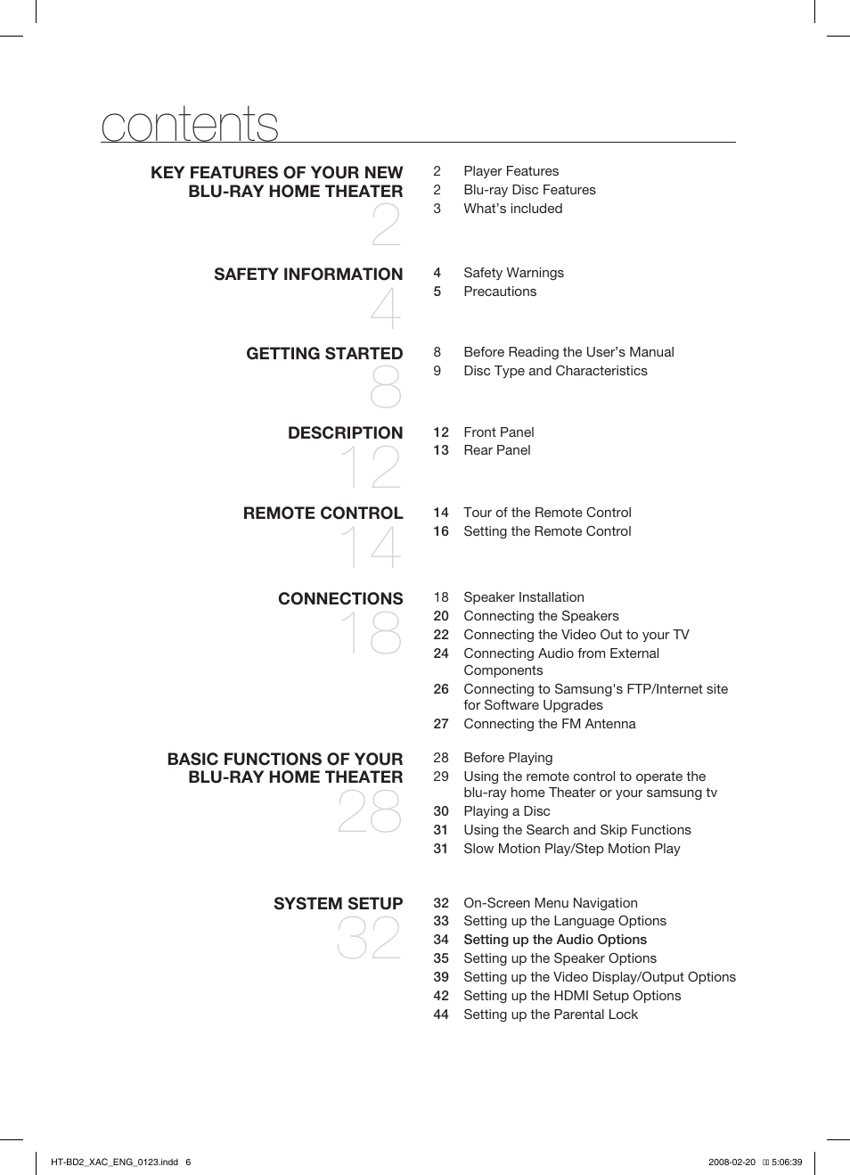 Samsung AH68-02019S User Manual | Page 7 / 72