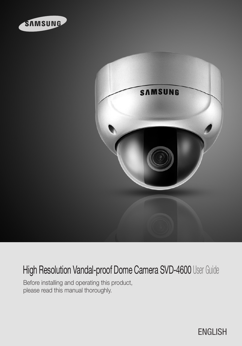Samsung SVD-4600 User Manual | 17 pages