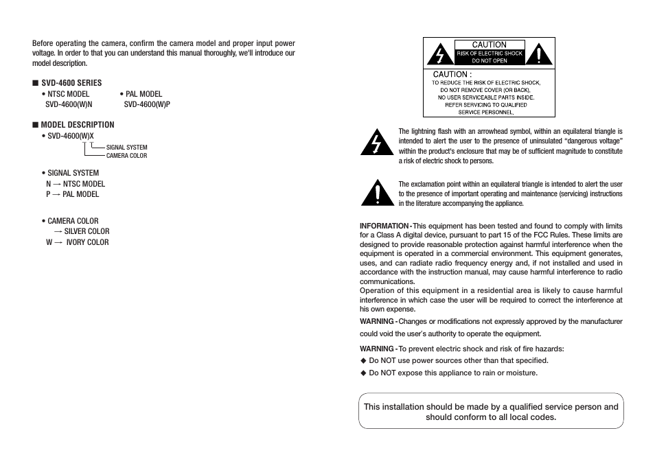 Samsung SVD-4600 User Manual | Page 2 / 17