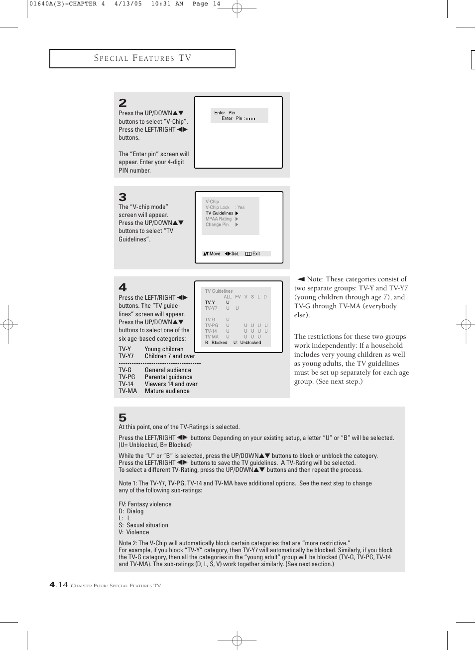 Samsung CSL2099DV User Manual | Page 44 / 71